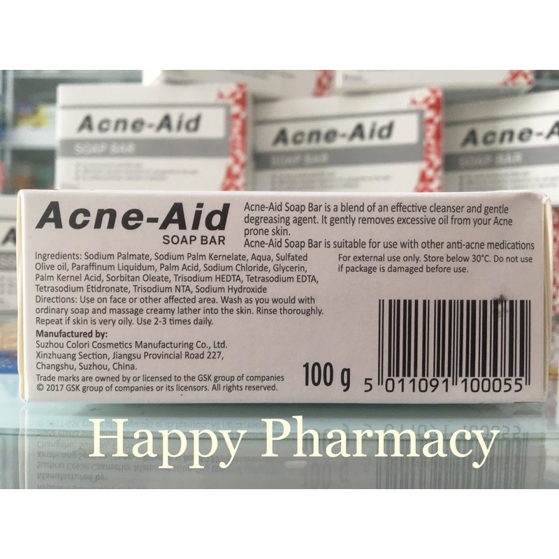 Bánh Xà Phòng Acne Aid sạch nhờn bay mụn