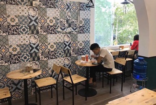 Gạch bông decal trang trí set 15 ô