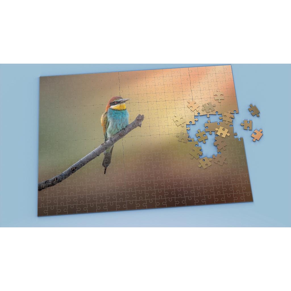 Tranh ghép hình BEE EATER - Mẫu 2 - Nhận in theo yêu cầu