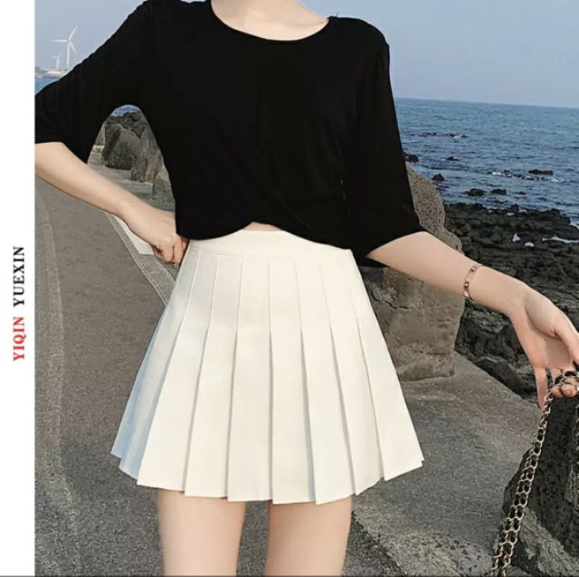 CHÂN Váy Xếp ly Teenis Tuyết mưa loại cao cấp vải dầy