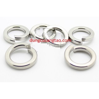 Long đền vênh Inox M2 - M3-M4-M5-M6-M8