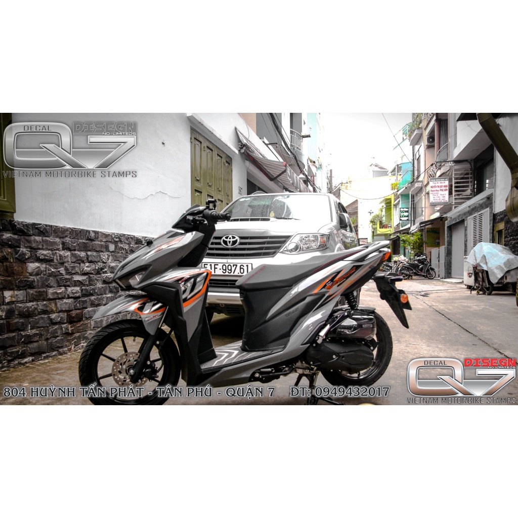 Tem rời vario - bạc - decalq7