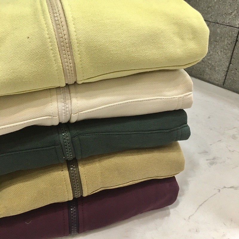 ÁO KHOÁC HOODIE ZIP NAM NỮ CÓ MŨ RỘNG UNISEX MÀU XANH CÂY THÔNG ( FOREST) FUNKY | BigBuy360 - bigbuy360.vn