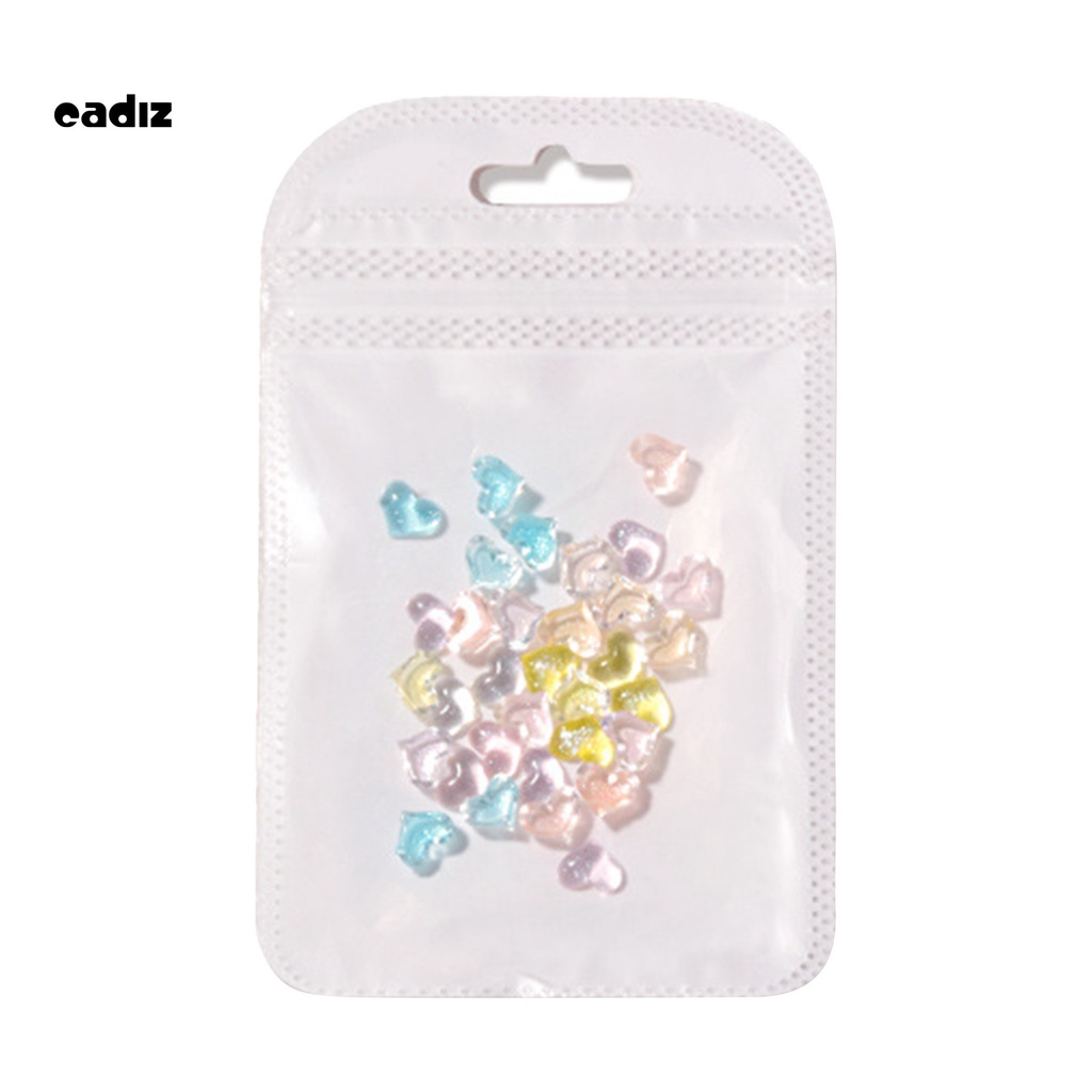 [Hàng mới về] Đá kim cương giả hình trái tim trang trí móng tay DIY