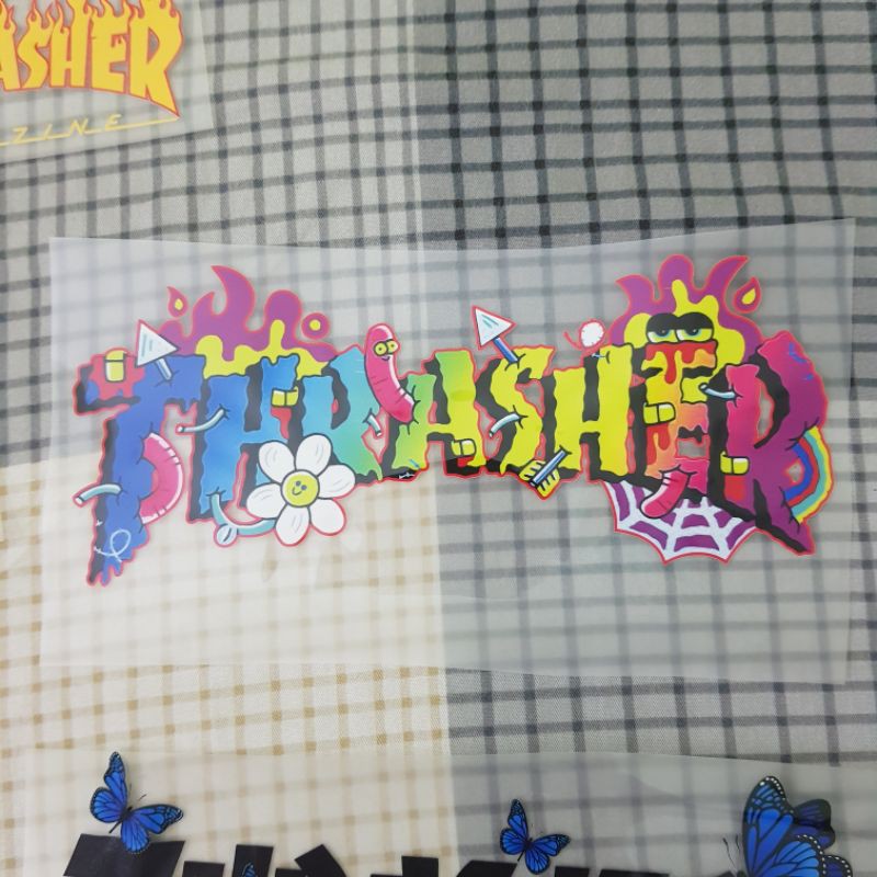 HOT Logo ủi NIKE - THRASHER mẫu mới 🌟 LOGO ỦI - STICKER ỦI - DECAL ỦI - PATCH ỦI 🌟