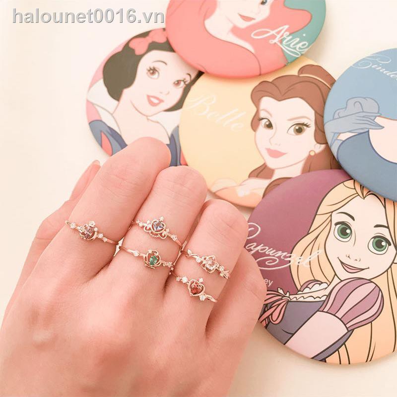DISNEY BRANDED Nhẫn Bạc 925 Thiết Kế Sang Trọng Thời Trang 2021