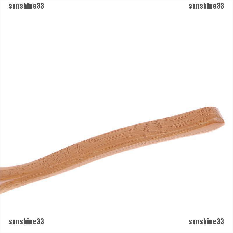 【COD•suns】Tradition bamboo spoon coffee tea spoon wood scoop dining utensil fl