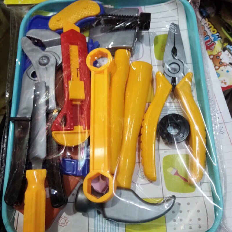 Bộ Đồ chơi cắt hoa quả,bộ dụng cụ sửa chữa cho bé nhựa an toàn