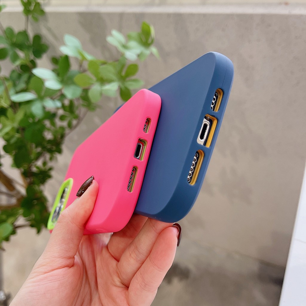 Ốp Điện Thoại Silicon Chống Rơi 3 Trong 1 Cho iPhone 12 11 Pro Max X XS XR XS Max 7 8 plus 12-7