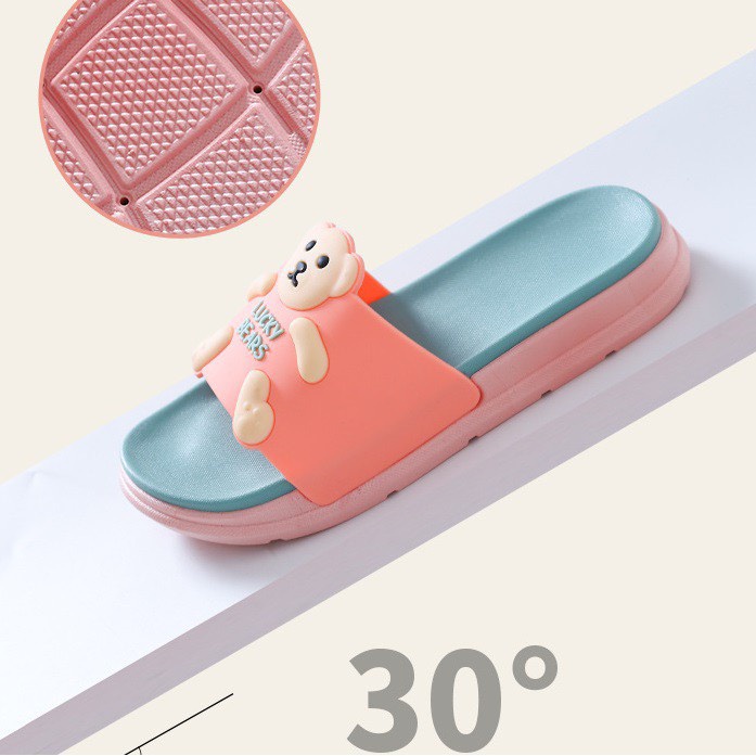 [RẺ VÔ ĐỊCH] DÉP NỮ HÌNH GẤU DỄ THƯƠNG ÊM CHÂN