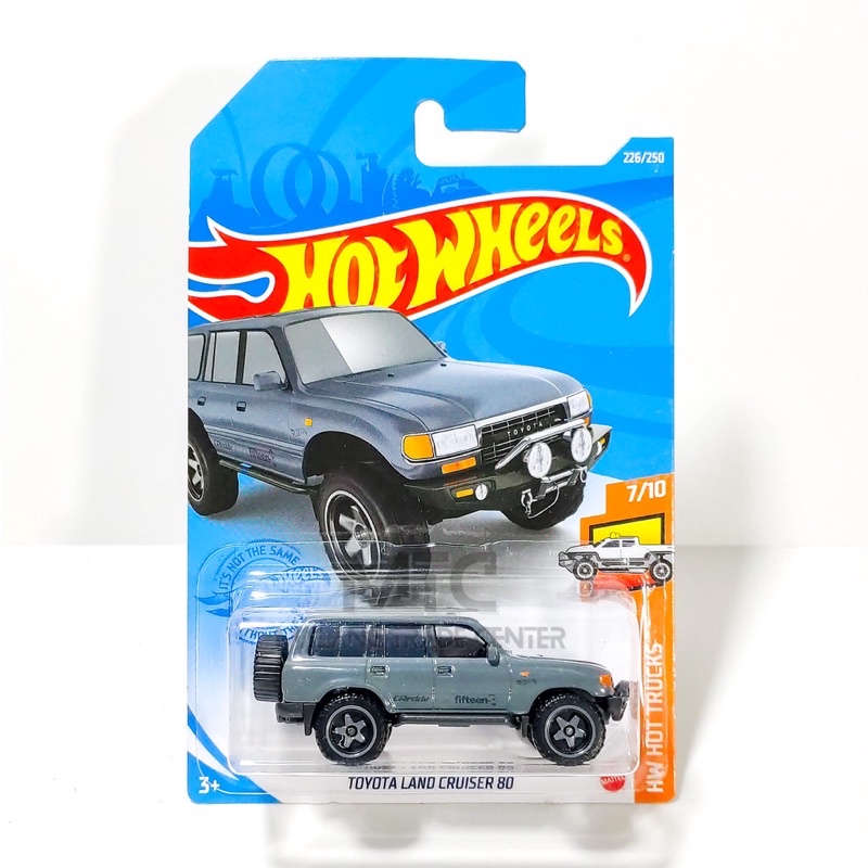 Xe mô hình Hot Wheels Toyota Land Cruiser 80