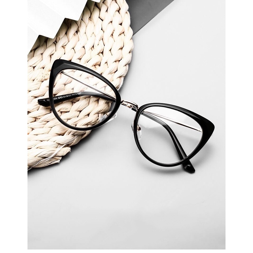 Gọng kính nữ kim loại dáng mắt mèo sang trọng RIC Eyewear | BigBuy360 - bigbuy360.vn