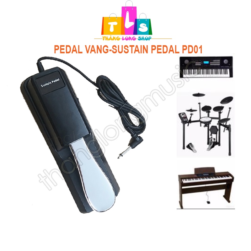 Sustain Pedal, Pedal vang dùng cho đàn Organ và Piano điện