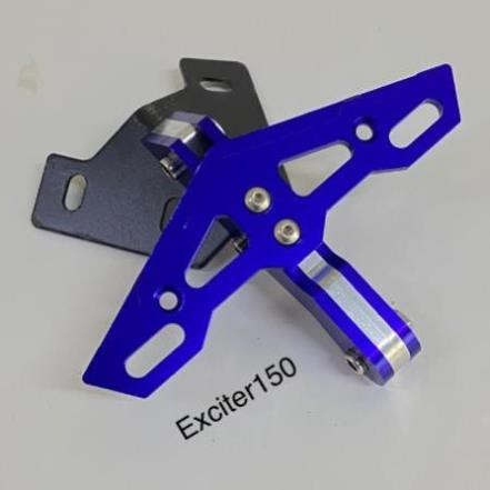 Pát biển số kiểu cánh dơi chất liệu Nhôm CNC loại sịn