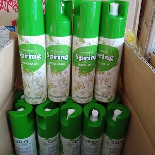 Nước xịt phòng Spring chai 280ml.