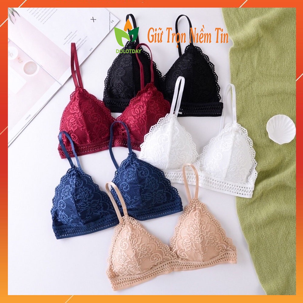 Áo lót ren bralette có mút F3 AOLOT05