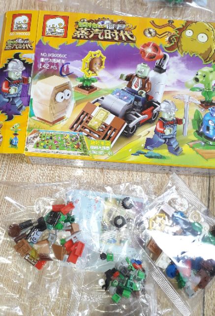 Lắp ráp 1 hộp LegoZoombee 90060 có nhiều chi tiết bằng nhựa ABS