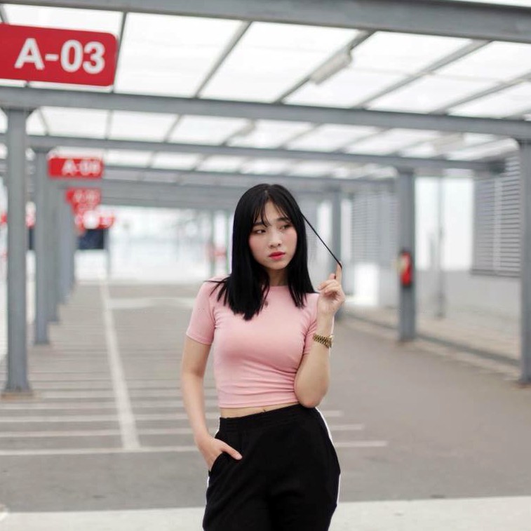 Áo Croptop Áo Tay Ngắn Cotton Mát Mẻ Mịn Màng (6 Màu Lựa Chọn) | BigBuy360 - bigbuy360.vn