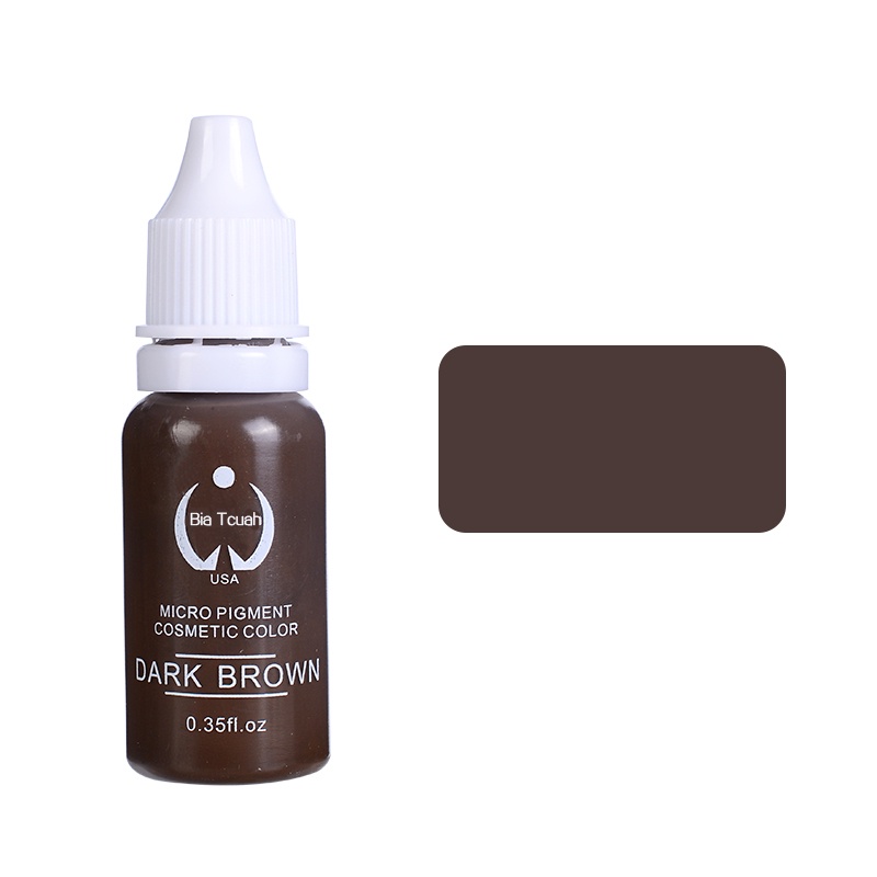 Bộ mực xăm 24 màu trang điểm vĩnh viễn lông mày mực môi đường kẻ mắt sắc tố màu xăm cho vẻ đẹp cơ thể