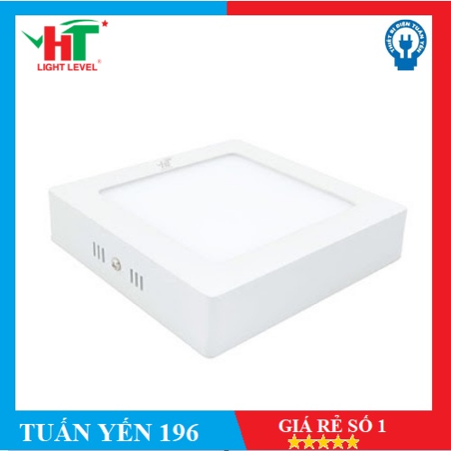 Đèn led ốp trần, đèn mâm 24W Vuông ( Ánh sáng Trắng ) - HT