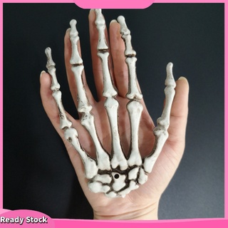 Bộ 2 mô hình xương bàn tay trang trí cơ thể ngày halloween