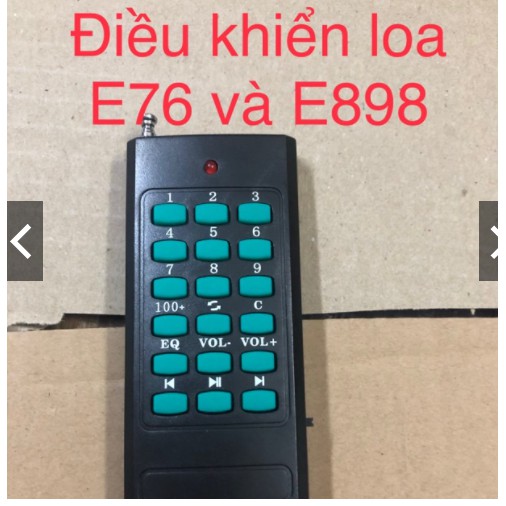 Loa trợ giảng bẫy chim E898  có  eco  vang có  remost  xa  100m 8g có  tiếng chim