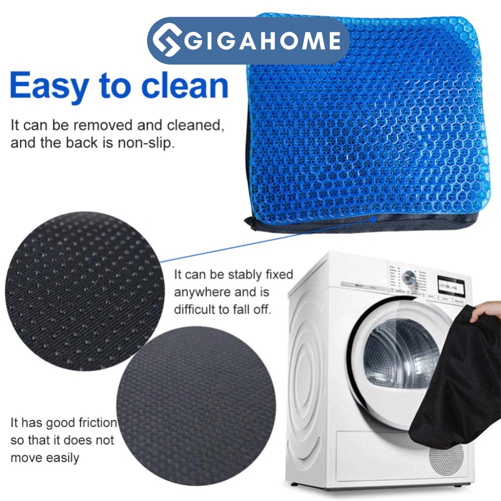 Đệm Lót Ghế Văn Phòng GIGAHOME Gel Tổ Ong 3D 4124