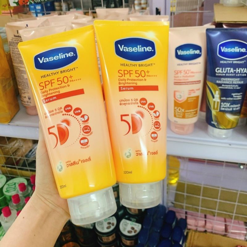 VASELINE 50X HEALTHY BRIGHT SPF50+ PA++++ Daily