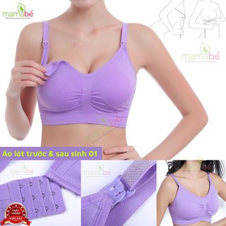 Áo lót trước và sau sinh Mamabe 01 - Freesize - Áo con ti nửa người