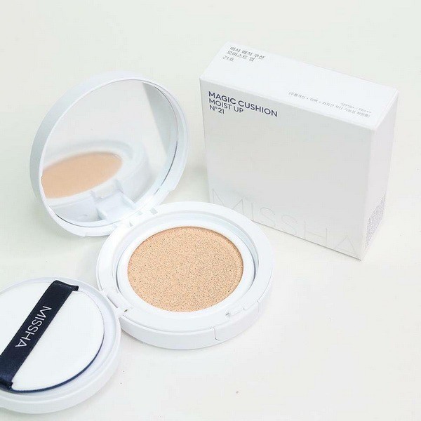 Phấn Nước Dưỡng Ẩm, Giúp Da Bóng Khỏe Tự Nhiên Missha Magic Cushion Moist Up SPF50+ PA+++