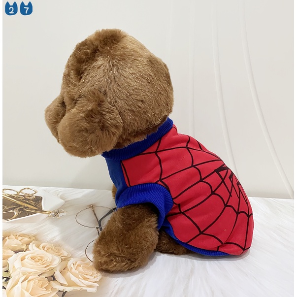Bộ Đồ Hóa Trang Người Nhện Vải Dày Cá Tính Cho Thú Cưng