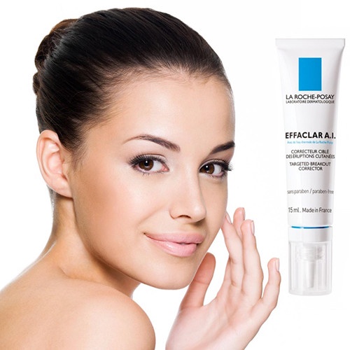 La Roche-Posay Kem Hỗ Trợ Giảm Mụn Chuyên Biệt Effaclar A.I 15ml