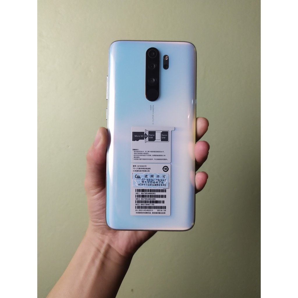 Điện thoại Redmi Note 8 Pro Ram 6/64 full box 99% - Chip Helio G90T chiến Game tốt nhất phân khúc