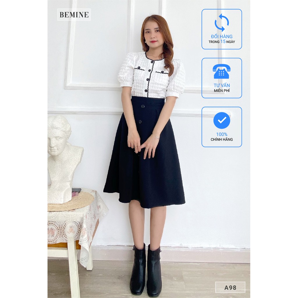 Áo công sở nữ ngắn phong cách BEMINE A98TRANG