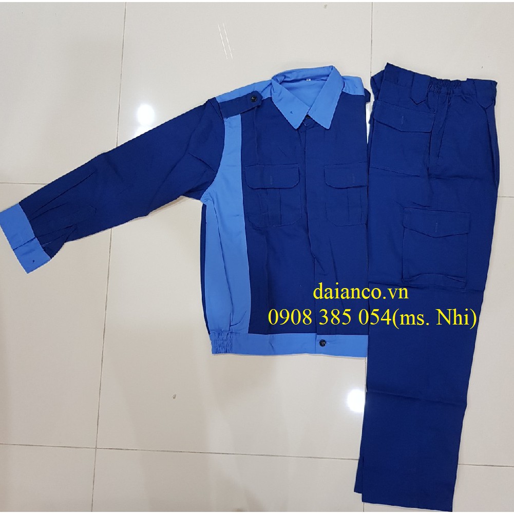 QUẦN ÁO BẢO HỘ DA04 SIÊU THẤM HÚT MỒ HÔI, THOÁNG MÁT- HÀNG SẴN