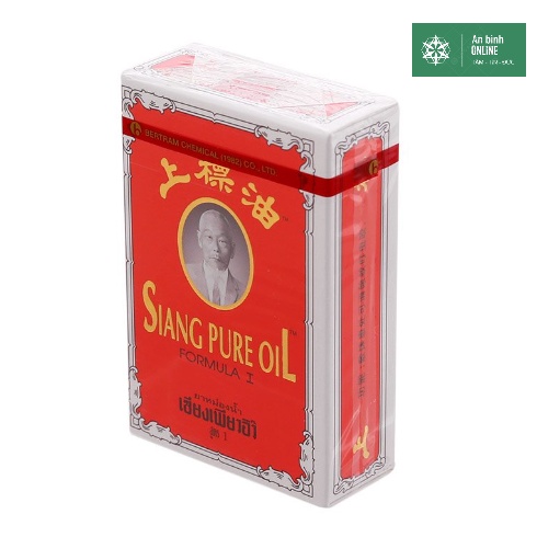 Dầu gió ông già Siang Pure Oil Formula I chữ vàng Thái Lan 3cc/ 7cc