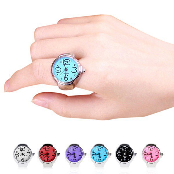 Đồng hồ quartz chạy kim mặt tròn sáng tạo