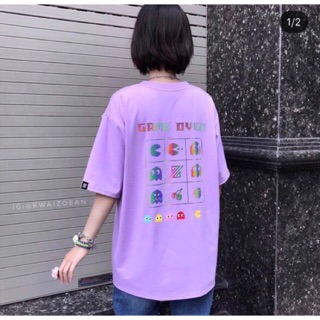 💋Áo Thun Tay Lỡ GameOver Icon