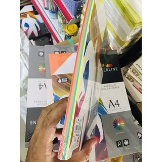 [ vpp Trí Tuệ ] - Giấy bìa, giấy bìa cứng A4 loại 1 đủ màu 100 tờ/xấp