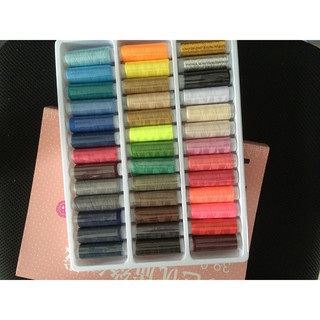 🥧 Set 39 cuộn chỉ nhiều màu