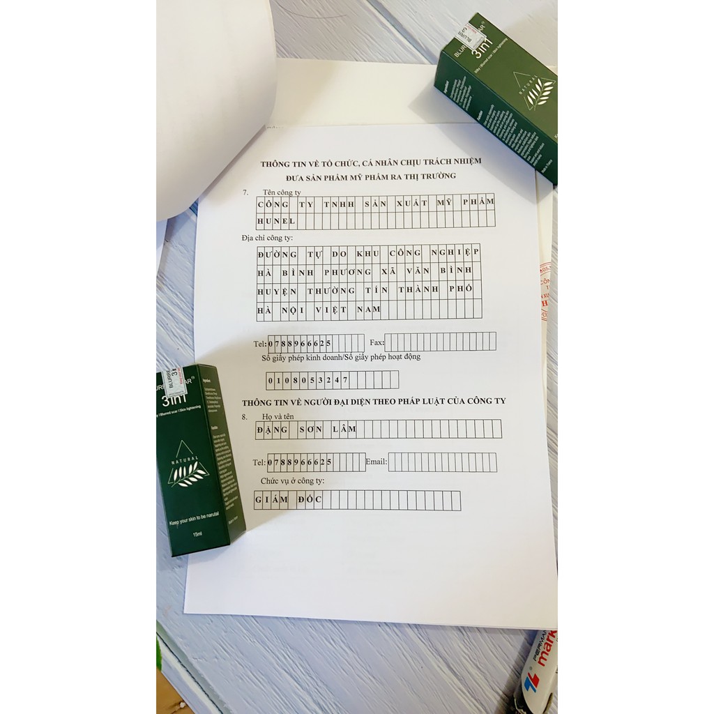 Serum Xoá Mờ Sẹo Hỗ Trợ Xóa mờ Sẹo Thâm Lồi, Lõm, Bỏng Bô, Thủy Đậu