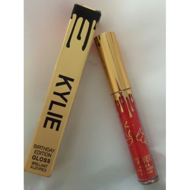 Combo 2 cây son đỏ cam Kylie