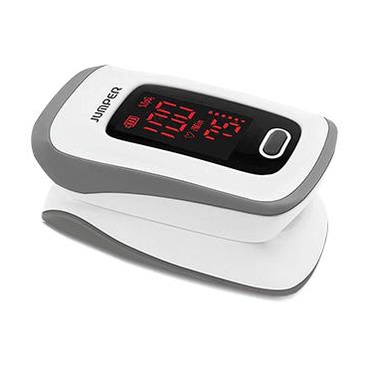 Máy SPO2 kẹp ngón tay , máy đo nồng độ oxi trong máu | JUMPER JDP-500E LED | Hàng Chính Hãng Bảo Hành 12 Tháng