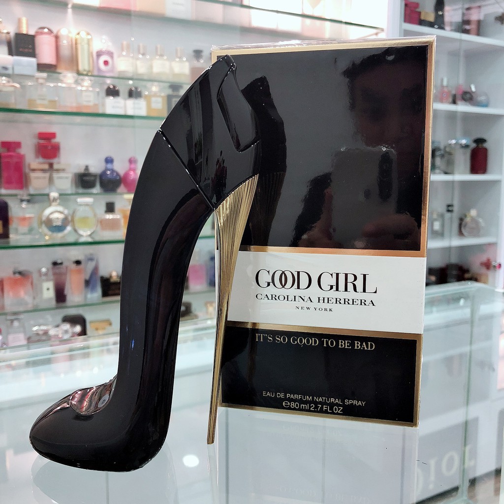 Nước hoa mini Carolina Herrera Good Girl (guốc đen) Authentic - Good to be bed