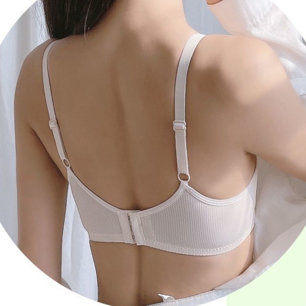 Áo lót nữ không gọng đệm mút mỏng ôm ngực, Áo ngực nữ học sinh đẹp và gợi cảm LANIXA A919