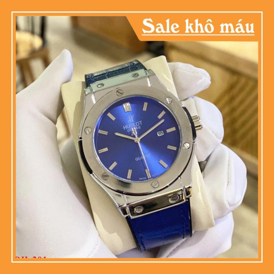 (Bảo hành 12 tháng) Đồng hồ nam Hublot - máy pin - Hàng có bảo hành 12 tháng DH201 fullbox - Hulo | BigBuy360 - bigbuy360.vn