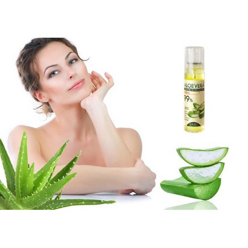 Xịt Khoáng Lô hội Organia White Good Nature Aloe Vera Soothing Mist 115ml