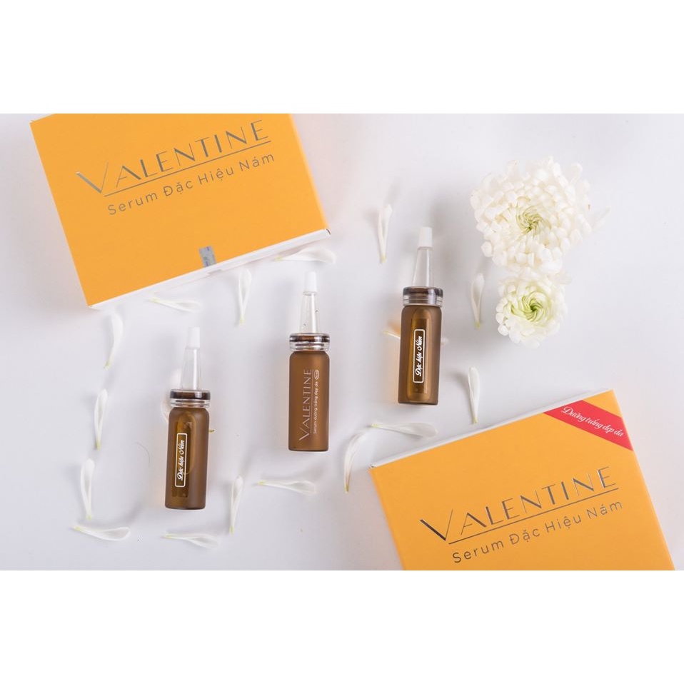 Serum dành cho da nám Valentine 10ml / 10ml x 2 lọ, sản phẩm của Sao Thái Dương