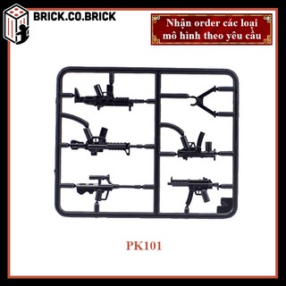 Phụ kiện moc army- vũ khí vỉ súng - pk101 bị sai mã nên đổi mã khác và ẩn sp