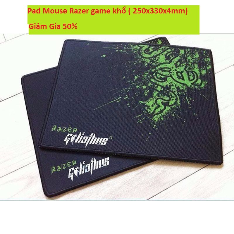 Pad Mouse Razer game khổ ( 250x330x4mm)